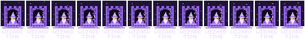 Wizard Time: a wizard smoking a pipe on the balcony of a purple tower under the stars